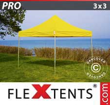 Pikateltta FleXtents Pro 3x3m Keltainen