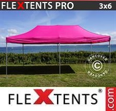 Pikateltta FleXtents Pro 3x6m Vaaleanpunainen