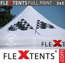 Pikateltta Flextents PRO täydellä digitaaliprintillä 2x2m