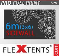 Pikateltta Flextents PRO täydellä digitaaliprintillä 3x6m