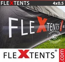 Pikateltta Flextents PRO täydellä digitaaliprintillä 4x0,5m