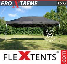Pikateltta FleXtents Pro Xtreme 3x6m Musta