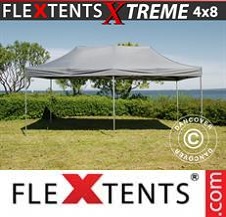 Pikateltta FleXtents Pro Xtreme 4x8m Harmaa