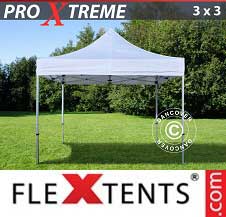 Pikateltta FleXtents Pro Xtreme 3x3m Valkoinen