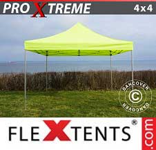 Pikateltta FleXtents Pro Xtreme  4x4m Neonkeltainen/Vihreä